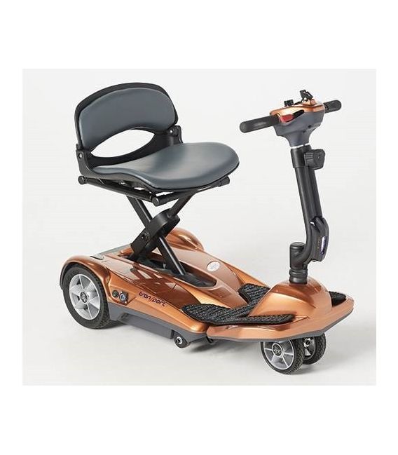 Transport AF+ Dual Front Tire Automatic Folding 4 Wheel Scooter -EV Rider