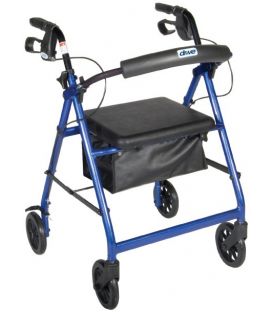 Aluminum Rollator with 6" Casters by Drive Medical