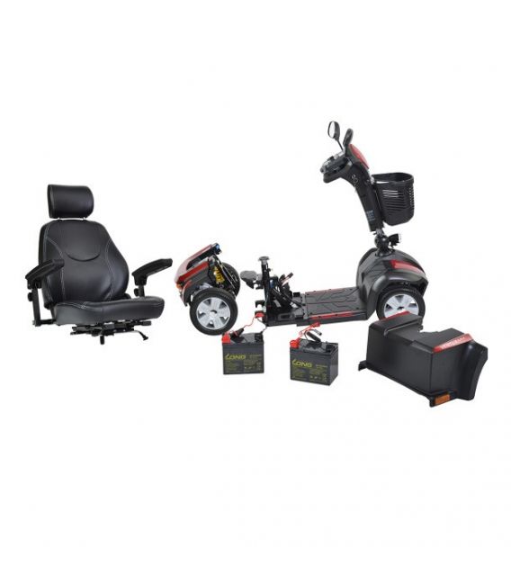 Drive Ventura DLX Deluxe 4-Wheel Heavy Duty  Scooter--Ventura420CS