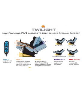 Golden PR-515 MLA Maxicomfort Cloud with Twilight Zero Gravity Lift Chair