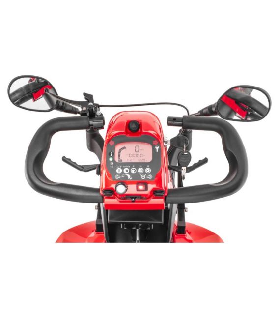 Rear View FR1 Wheel Bariatric Scooter by FreeRider