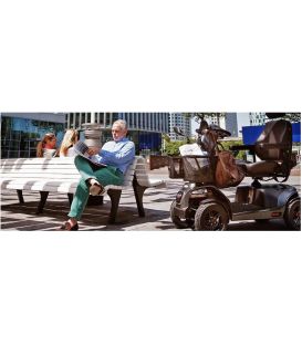Lifestyle View FR1 Wheel Bariatric Scooter by FreeRider