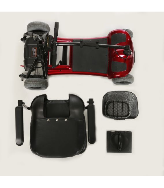 Merits S741A Roadster 4 4-Wheel Scooter