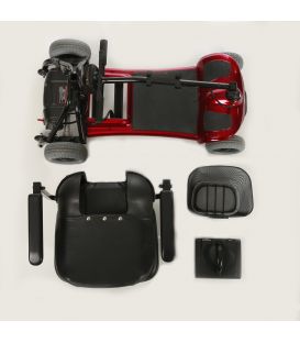 Merits S741A Roadster 4 4-Wheel Scooter