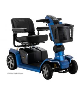 Pride ZT10 4-Wheel Mobility Scooter Ocean Blue