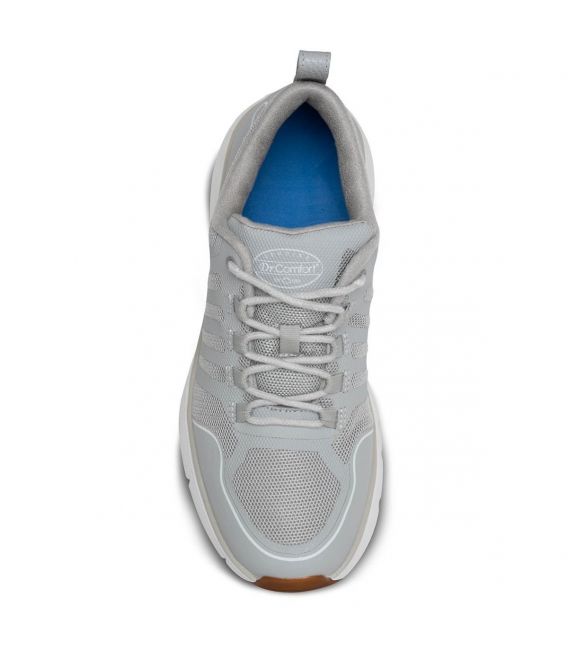Dr. Comfort Men's Gordon Diabetic Shoes - Grey