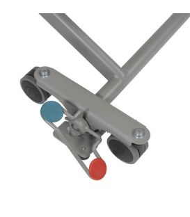 Two-Way Red/Green Color Coded Floor Lock System