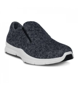 Dr. Comfort Men's Liam Athletic Wool Diabetic Shoes - Grey