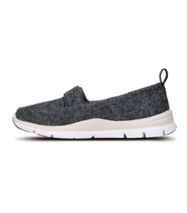Dr. Comfort Women's Autumn Casual Espadrille Wool Diabetic Shoes - Grey