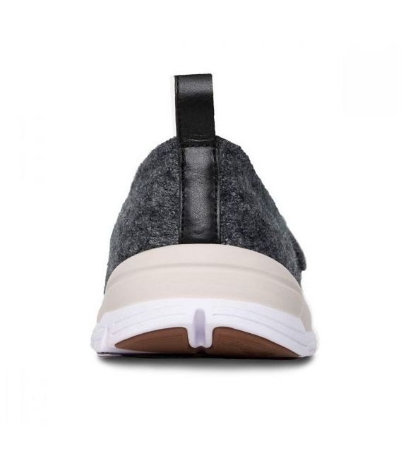 Dr. Comfort Women's Autumn Casual Espadrille Wool Diabetic Shoes - Grey