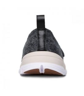 Dr. Comfort Women's Autumn Casual Espadrille Wool Diabetic Shoes - Grey