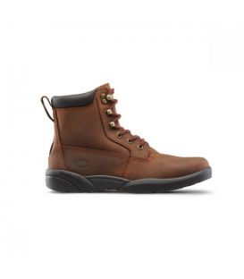 Dr. Comfort Men's Boss Diabetic Shoes - Chestnut