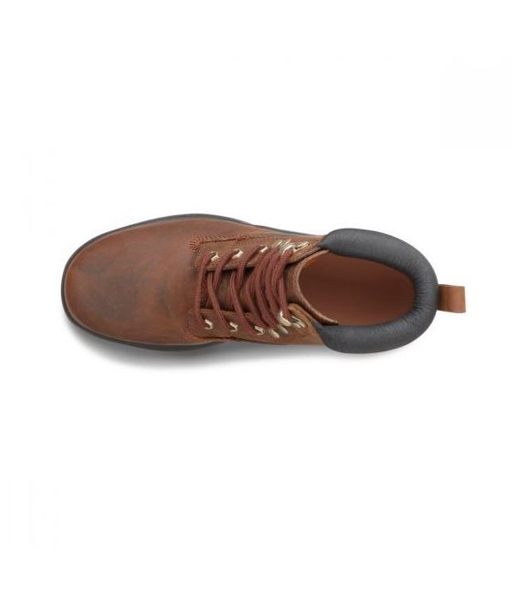 Dr. Comfort Men's Boss Diabetic Shoes - Chestnut