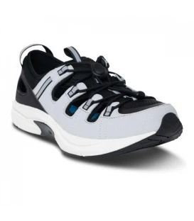 Dr. Comfort Men's Marco Athletic Diabetic Sandals - Grey