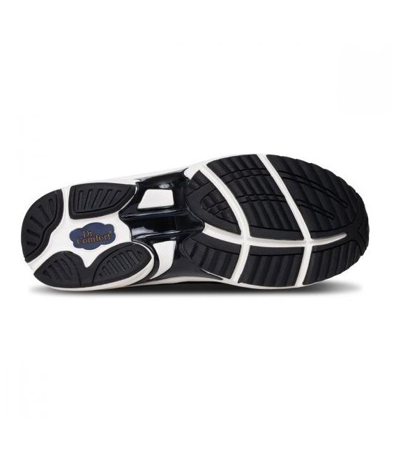 Dr. Comfort Men's Marco Athletic Diabetic Sandals - Black