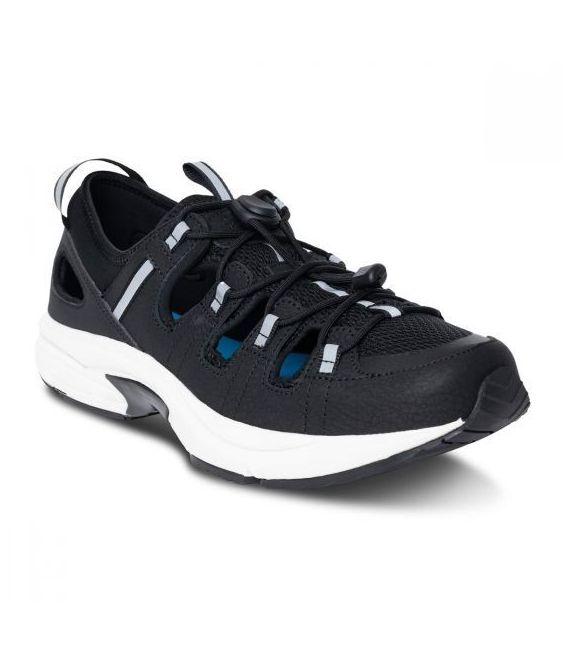 Dr. Comfort Men's Marco Athletic Diabetic Sandals - Black