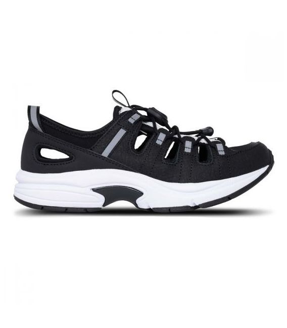 Dr. Comfort Women's Amelia Athletic Diabetic Sandals - Black