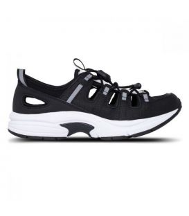 Dr. Comfort Women's Amelia Athletic Diabetic Sandals - Black
