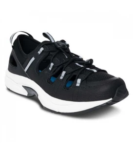Dr. Comfort Women's Amelia Athletic Diabetic Sandals - Black