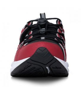 Dr. Comfort Women's Amelia Athletic Diabetic Sandals - Burgundy