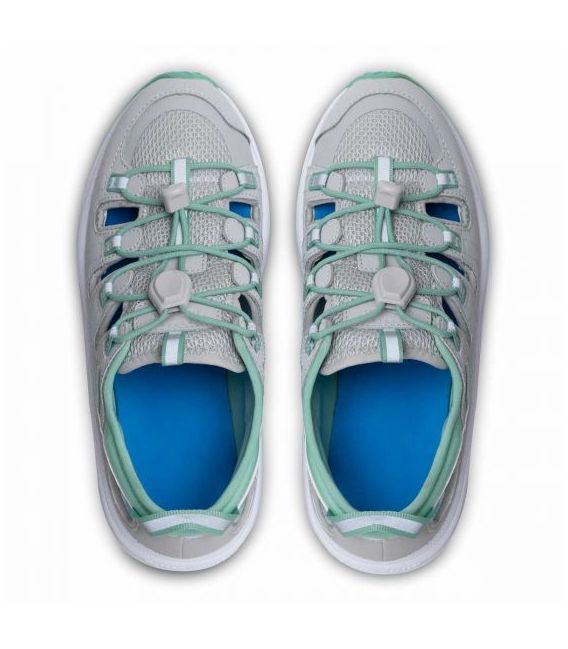 Dr. Comfort Women's Amelia Athletic Diabetic Sandals - Grey/Green