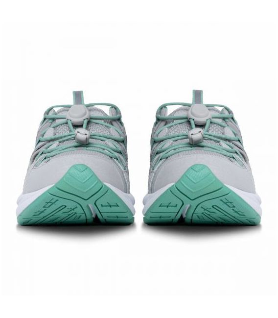 Dr. Comfort Women's Amelia Athletic Diabetic Sandals - Grey/Green