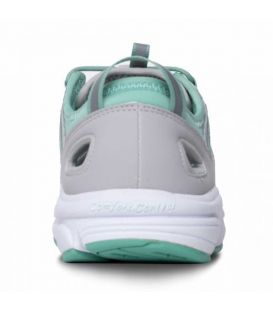 Dr. Comfort Women's Amelia Athletic Diabetic Sandals - Grey/Green