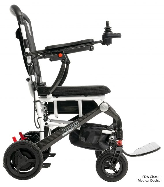 Pride JAZZY Carbon Travel Lite Power Chair