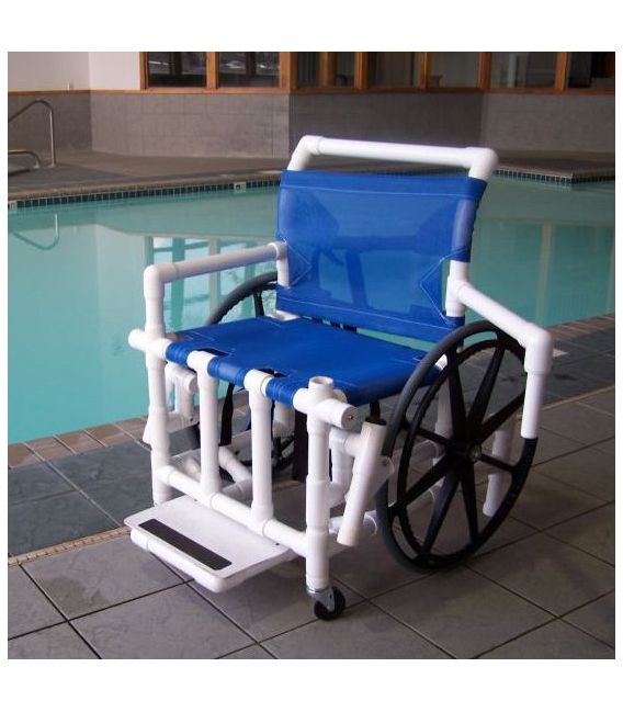 Aqua Creek Pool Access Chair 24" Mesh- 350 lb. Wt. Cap.
