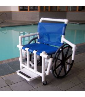 Aqua Creek Pool Access Chair 24" Mesh- 350 lb. Wt. Cap.