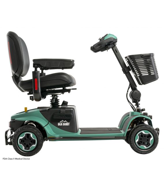 Pride Baja Bandit Heavy Duty Scooter -  400 lb. Capacity