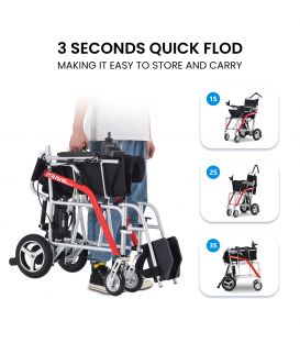 Metro Mobility iTravel Lite Lightweight Electric Wheelchair