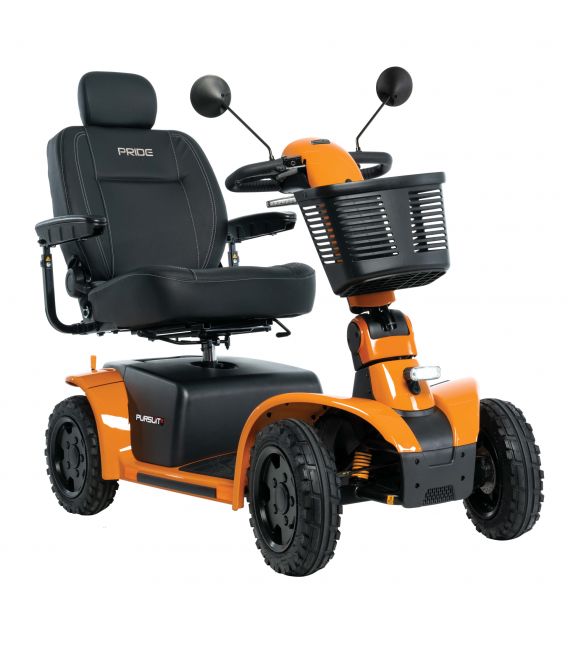 Pride Pursuit 2 Heavy Duty 4 Wheel Mobility Scooter - 400 lb. Capacity