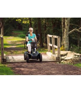 Pride Pursuit 2 Heavy Duty 4 Wheel Mobility Scooter - 400 lb. Capacity