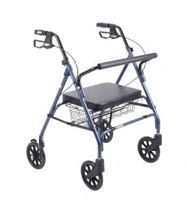 Drive Go-Lite Bariatric Steel 4 Wheel Rollator