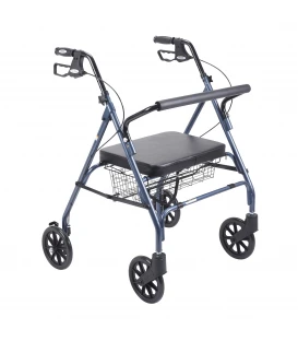 Drive Go-Lite Bariatric Steel 4 Wheel Rollator