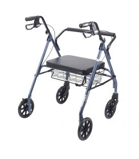Drive Go-Lite Bariatric Steel 4 Wheel Rollator