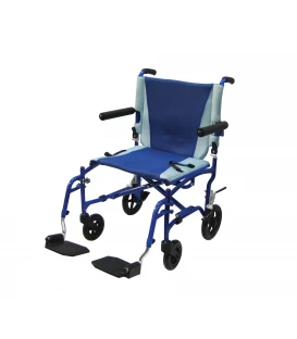 TranSport Aluminum Transport Wheelchair TS19 by Drive