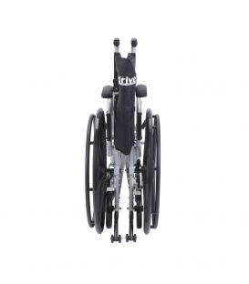 Drive Poly Fly High Strength 18"-20" Lightweight Combo Transport Wheelchair