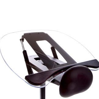 Clear Angle Adjustable Tray (for Column Frame Style)