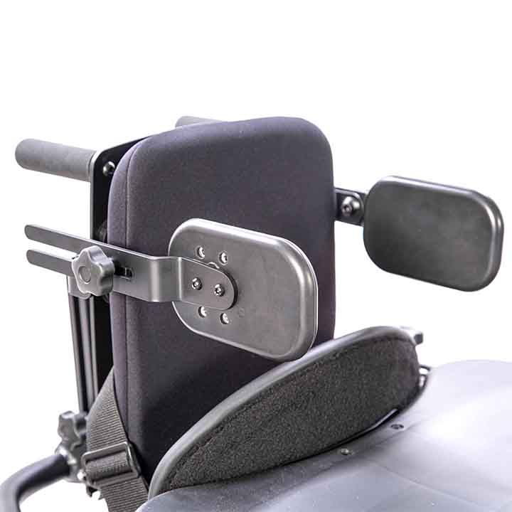 Lateral Supports with Flat Pads - 9"-14.5" Range  (for planar back only, pair)