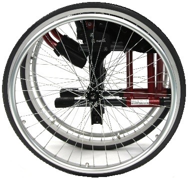 24"x1" Pneumatic Magnesium Wheel